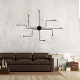 Black Metal Wall Lamp Striker 