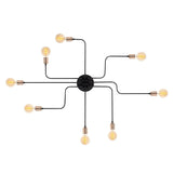 Black Metal Wall Lamp Striker 