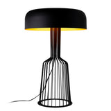 Table lamp Black Gold Metal Quartz 