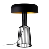 Table lamp Black Gold Metal Quartz 