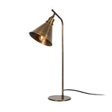 Table lamp Bronze-colored Metal Crimson 