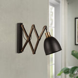 Black Metal Wall Lamp Echelon 