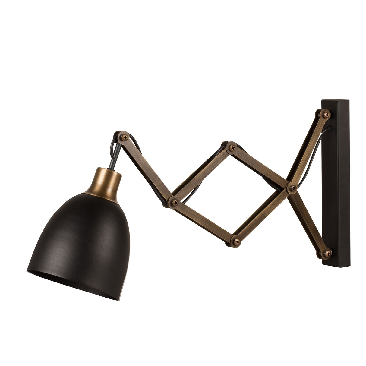 Black Metal Wall Lamp Echelon 