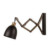 Black Metal Wall Lamp Echelon 