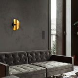 Black Gold Metal Wall Lamp Echelon 