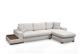 Sofas - Corner Sofa Right Loop Beige - With Table - Dimehouse