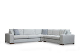 Sofas - Corner sofa Loop Beige - Right - Dimehouse