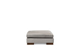 Corner Sofa Left Tulip Light Gray - With Ottoman 