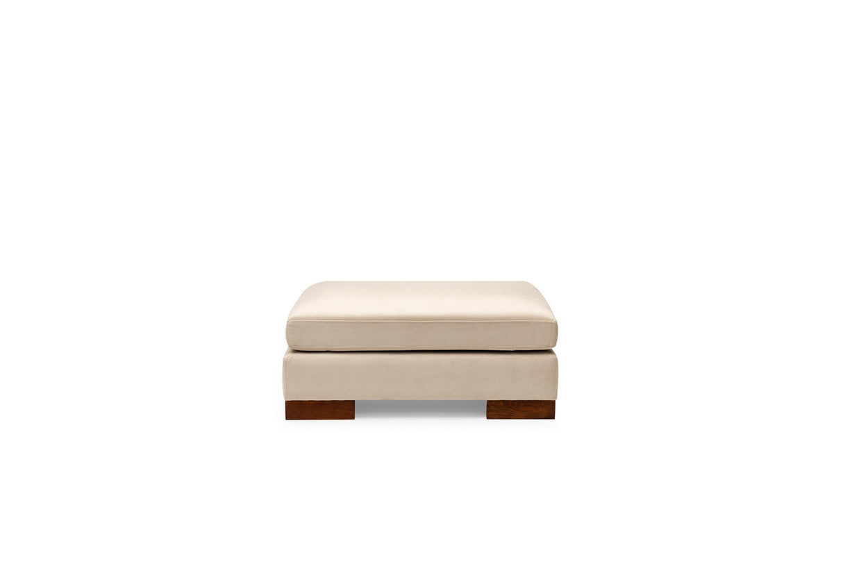 Corner Sofa Left Tulip Beige - With Ottoman 