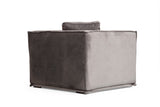 Corner Sofa Left Lego Velvet Gray 