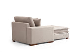 Corner sofa Lena Sand Beige Left 