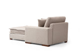 Corner sofa Lena Sand Beige Right 