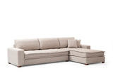 Corner sofa Lena Sand Beige Right 