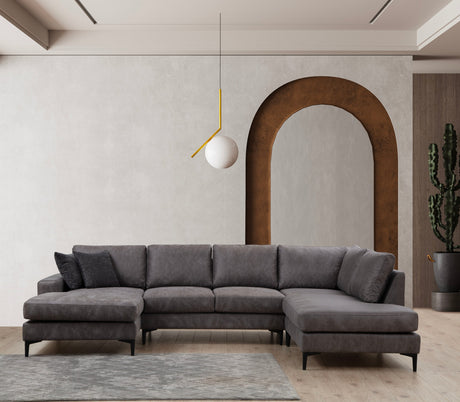 You Corner Sofa Right Porto Anthracite 