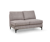 Sofas - U - sofa Corner sofa Gray Fabric 314x200 cm - Left - Porto - Dimehouse