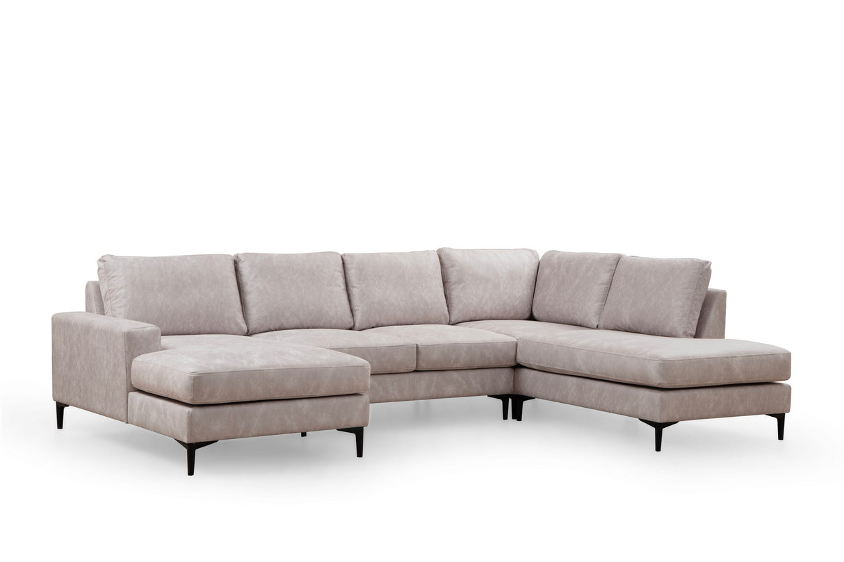 You Corner Sofa Right Porto Beige 