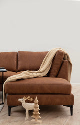 You Corner Sofa Right Porto Camel 
