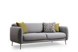 3-seater Sofa Bed Sevilla Gray Fabric 