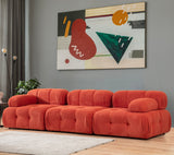 Banken - Modulaire bank 3 - zits Doblo rood - Dimehouse