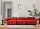 Banken - Modulaire bank 3 - zits Doblo rood - Dimehouse