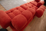Banken - Modulaire bank 3 - zits Doblo rood - Dimehouse