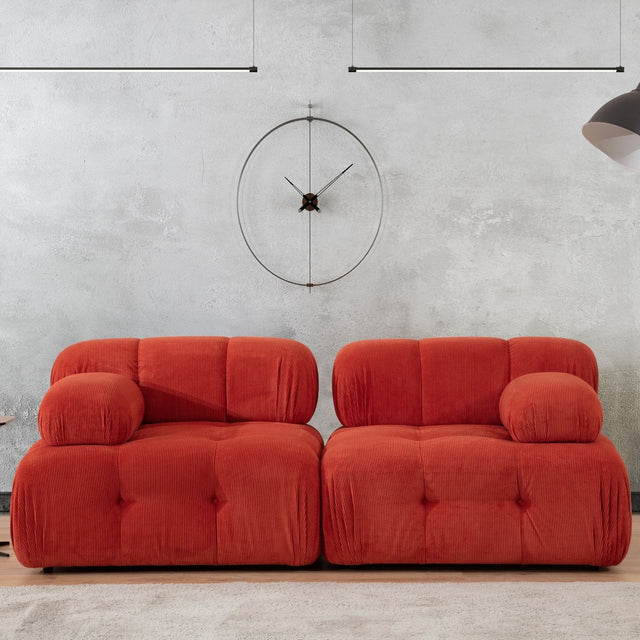 Banken - Modulaire bank 2 - zits Doblo rood - Dimehouse