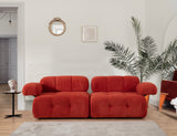 Banken - Modulaire bank 2 - zits Doblo rood - Dimehouse