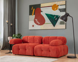 Banken - Modulaire bank 2 - zits Doblo rood - Dimehouse