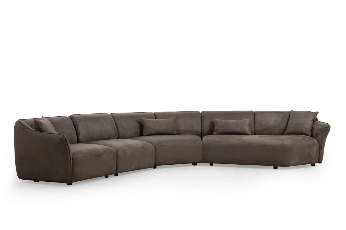 XL Corner Sofa Mentis Brown 