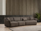 4-seater Sofa Mentis Brown - Subtle Corner 