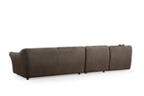 4-seater Sofa Mentis Brown - Subtle Corner 