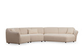 4-seater Corner Sofa Mentis Cream 