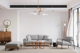 Banken - 3 - zits Bank Eti Grijs - Naturel Houten Frame - Dimehouse