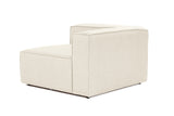 Sofas - Corner element left modular sofa Fora ecru - Dimehouse
