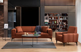 Sofas - 3-seater sofa bed Horizon Tile Red - Dimehouse