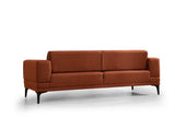 Sofas - 3-seater sofa bed Horizon Tile Red - Dimehouse