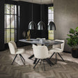 Dining tables - Mysha Danish Oval Melamine dining table 180x90 cm - Dimehouse