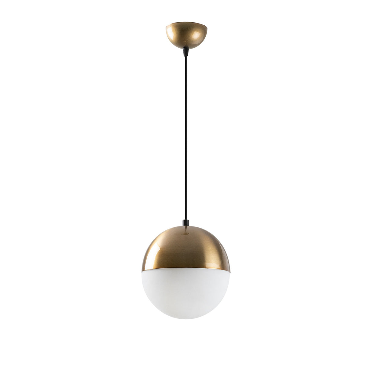 Pendant lamp 1-light White Glass Regal 