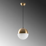 Pendant lamp 1-light White Glass Regal 