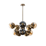 Bronze Glass Pendant Lamp Carina 