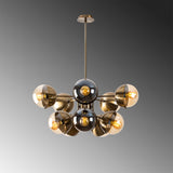 Bronze Glass Pendant Lamp Carina 