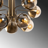 Bronze Glass Pendant Lamp Carina 