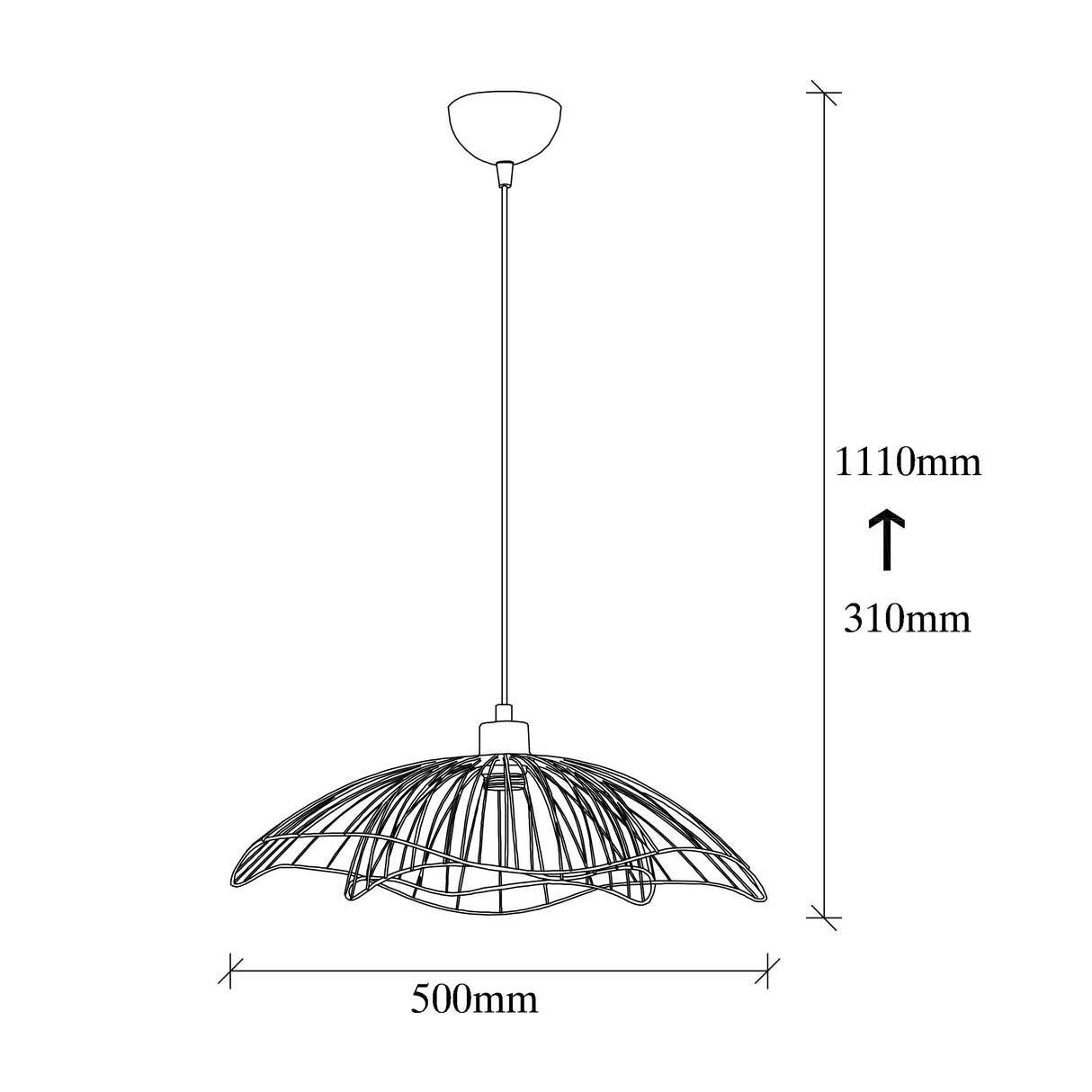 Hanglampen - Hanglamp Bronskleurig Metaal Twilight - Dimehouse