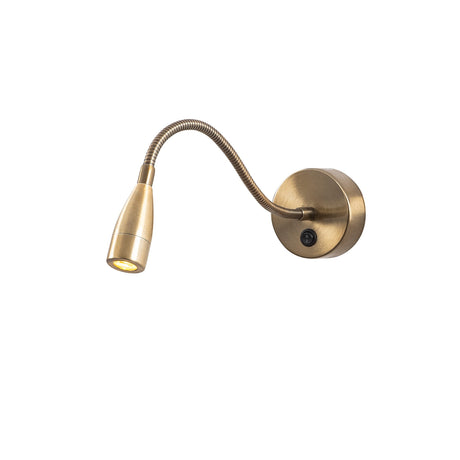 Wall lamp 1-light Bronze-colored Metal Veridia 