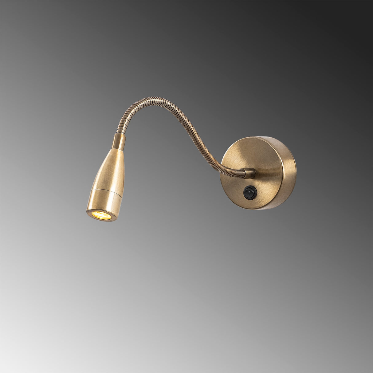 Wandlampen - Wandlamp 1 - lichts Bronskleurig Metaal Veridia - Dimehouse