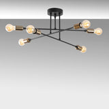 Ceiling lamp Black Metal Jade 