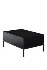 Rectangular Coffee Table Black Lord 90x60 - Black Frame