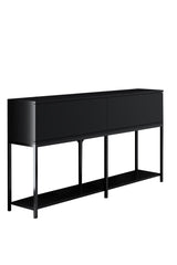 Furniture Set Black Lord - Coffee Table + TV Cabinet + Dresser - Black Frame