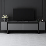 TV Cabinet Anthracite Yildiz 180x50x30 - Black Frame