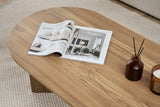 Sable Oak Melamine Coffee Table 119x60x40 cm 